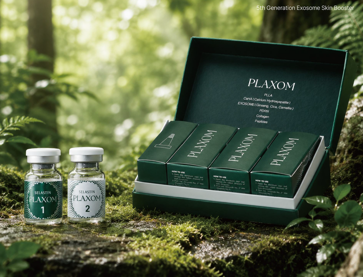 Plaxom (PLLA+EXOSOME+PDRN+Peptide) [200mg Powder + 6ml] x 3set