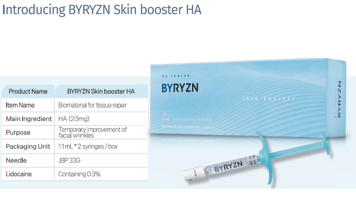 Hugel Byryzn skin boosterb 1.1ml x 2