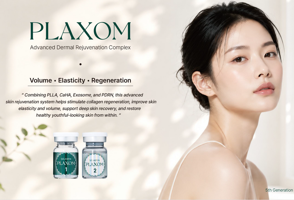 Plaxom (PLLA+EXOSOME+PDRN+Peptide) [200mg Powder + 6ml] x 3set