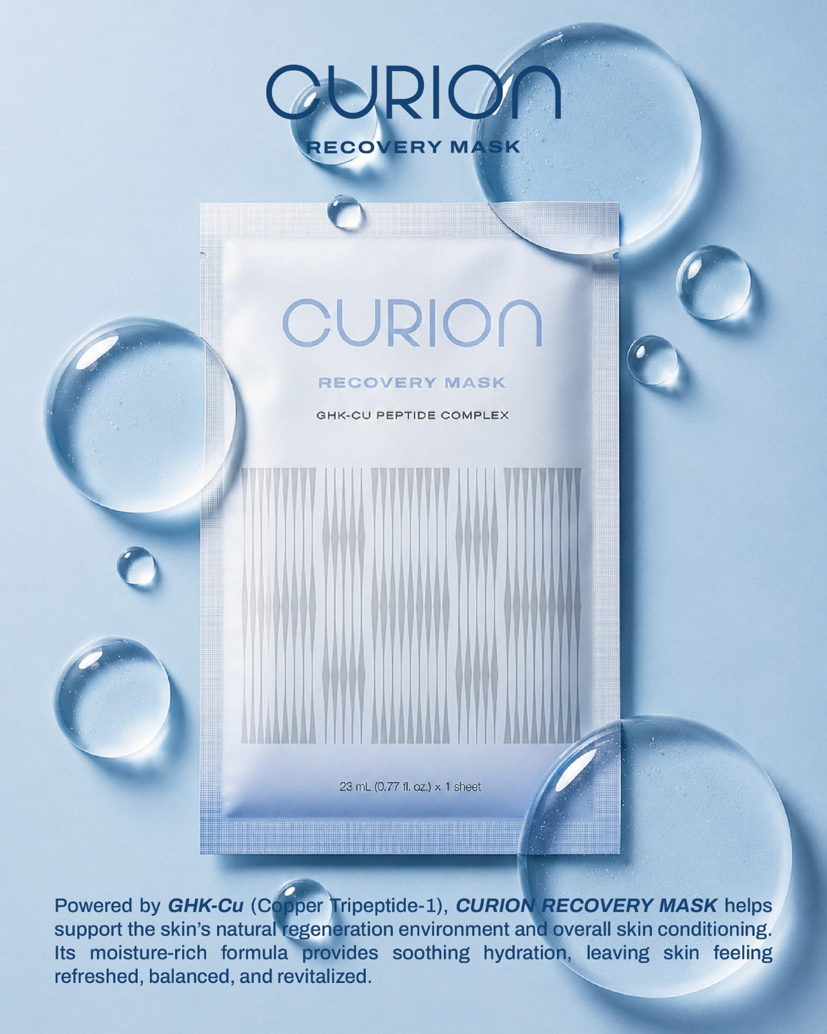 Curion Recovery Mask sheet [10pcs/1box]