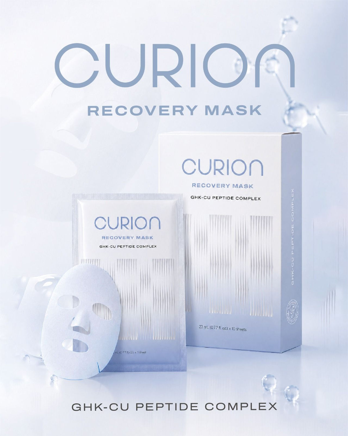 Curion Recovery Mask sheet [10pcs/1box]