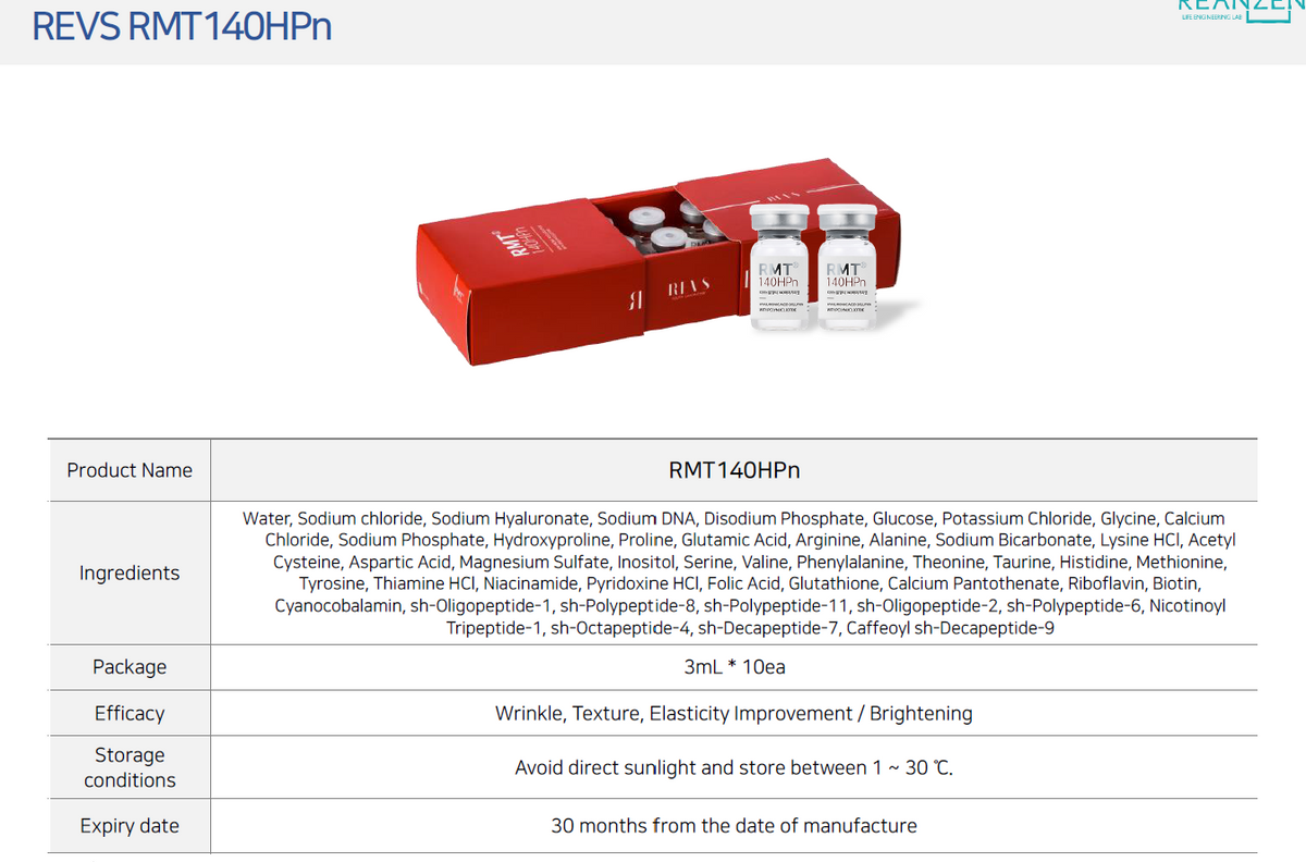 REVS RMT140HPn (3ml x 10vials)